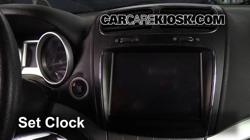 2011 Dodge Journey Mainstreet 3.6L V6 FlexFuel Clock